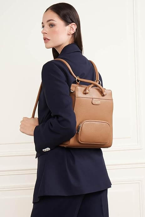 sac à dos cuir femme  lancaster