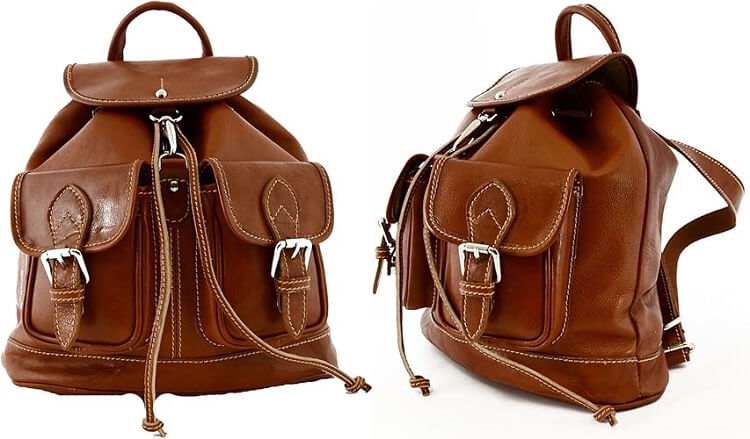 sac à dos cuir femme marque italienne​