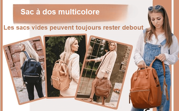 Sac à dos femme cuir synthétique